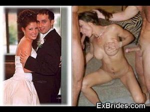 Real Brides Sucking!