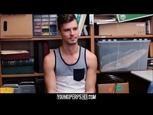 Twink Caught Stealing Fucked By Security