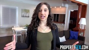 PropertySex – student fucks hot ass real estate agent